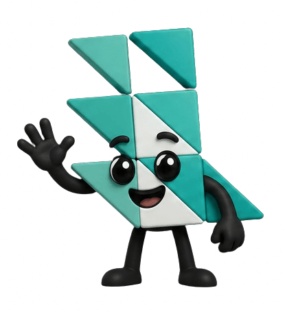 Greeting Corely mascot